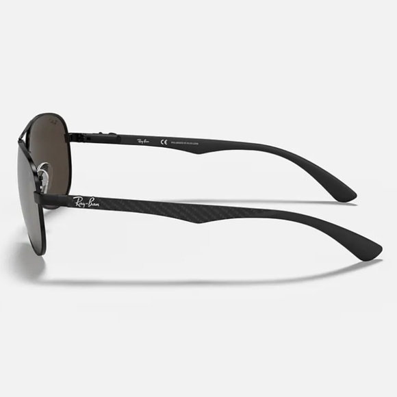Ray-Ban Polarized Carbon Fiber Black Sunglasses